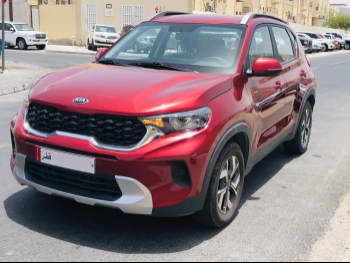Kia  Sonet  2021  Automatic  101,000 Km  4 Cylinder  Front Wheel Drive (FWD)  SUV  Red