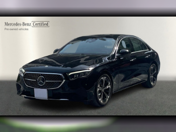 Mercedes-Benz  E-Class  200  2024  Automatic  30,500 Km  4 Cylinder  Rear Wheel Drive (RWD)  Sedan  Black  With Warranty