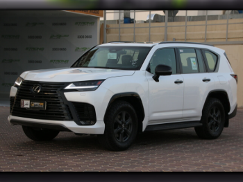 Lexus  LX  600 Overtrail  2025  Automatic  6,000 Km  6 Cylinder  Four Wheel Drive (4WD)  SUV  White  With Warranty
