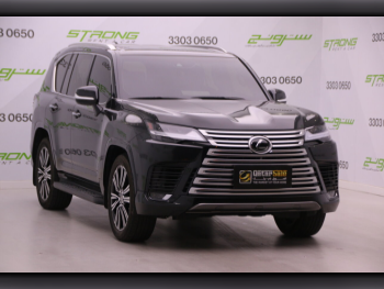 Lexus  LX  600 Luxury  2023  Automatic  70,000 Km  6 Cylinder  Four Wheel Drive (4WD)  SUV  Black  With Warranty