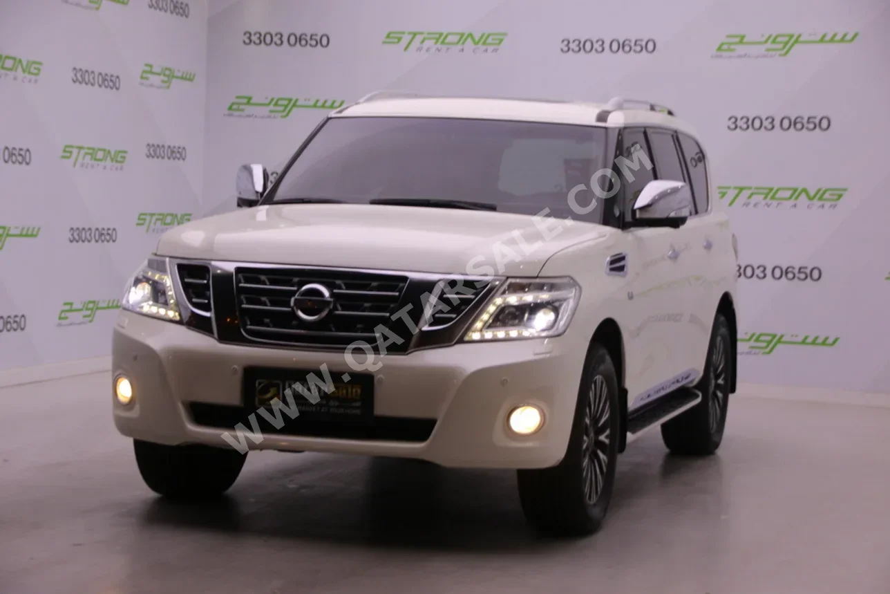 Nissan  Patrol  Platinum  2016  Automatic  232,000 Km  8 Cylinder  Four Wheel Drive (4WD)  SUV  White