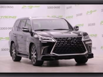 Lexus  LX  570 S  2021  Automatic  87,000 Km  8 Cylinder  Four Wheel Drive (4WD)  SUV  Black