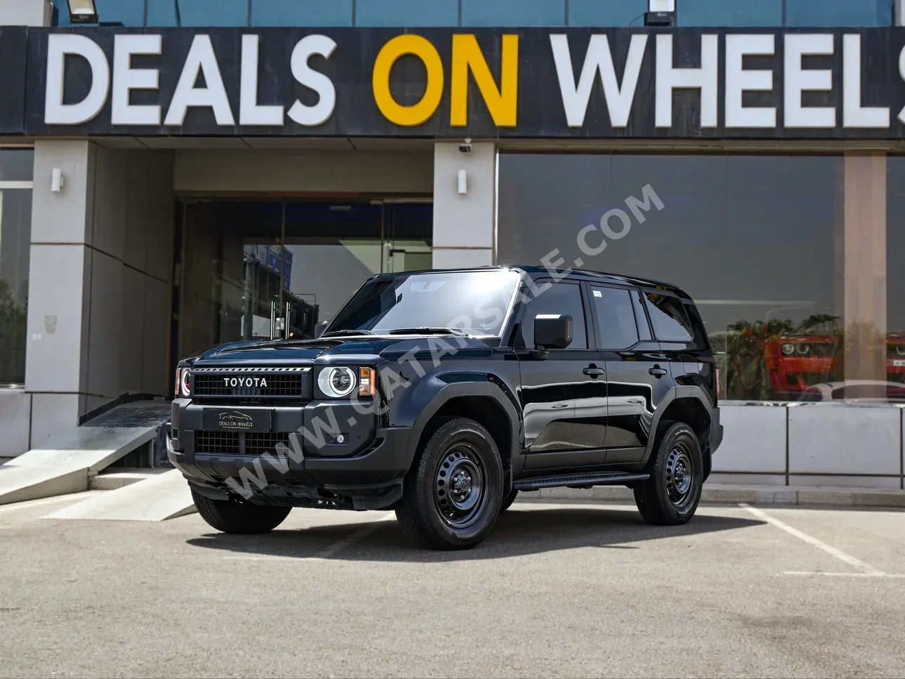 Toyota  Prado  2024  Automatic  18,000 Km  4 Cylinder  Four Wheel Drive (4WD)  SUV  Black  With Warranty