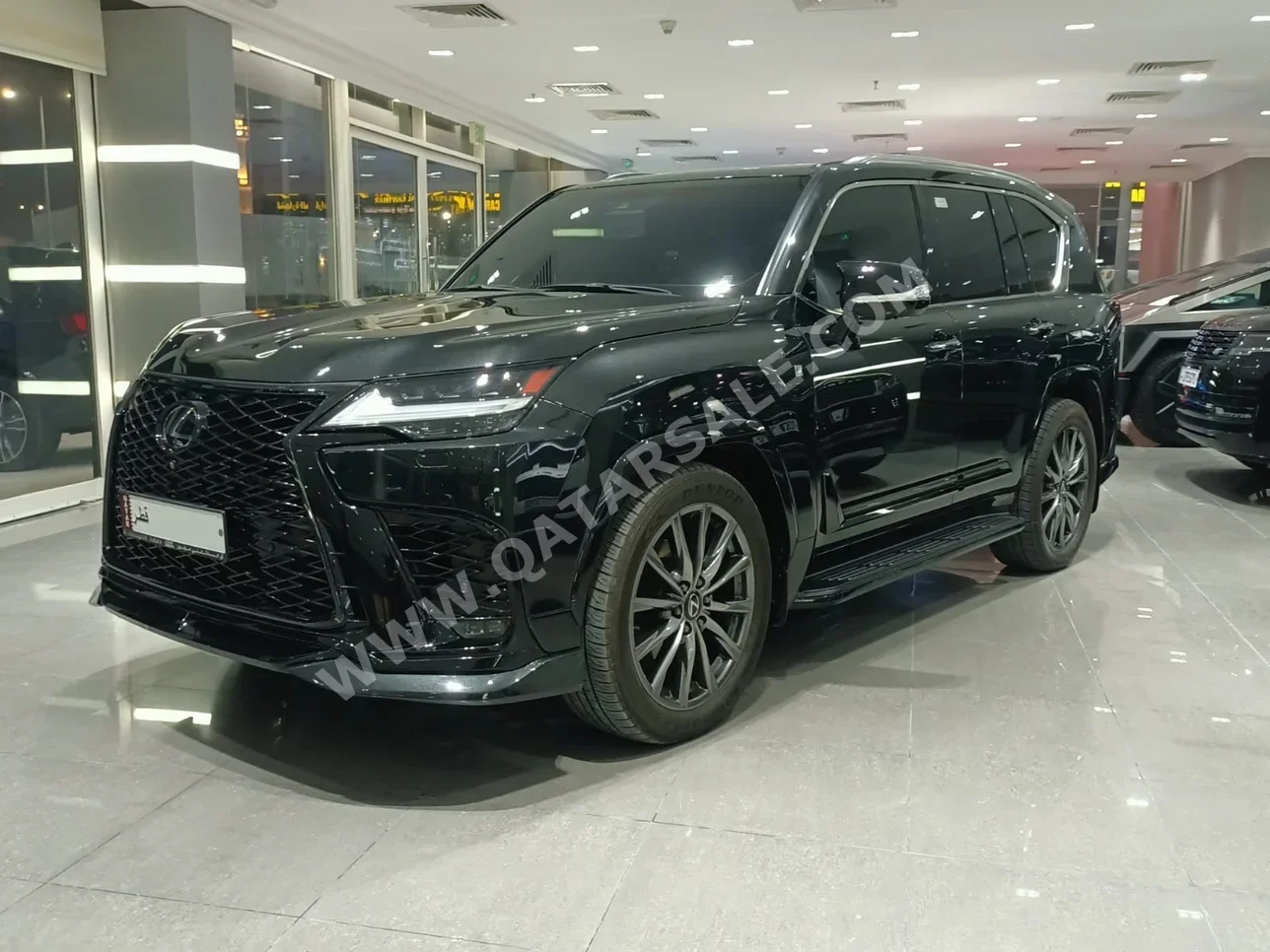 Lexus  LX  600 F Sport  2024  Automatic  25,000 Km  6 Cylinder  Four Wheel Drive (4WD)  SUV  Black  With Warranty