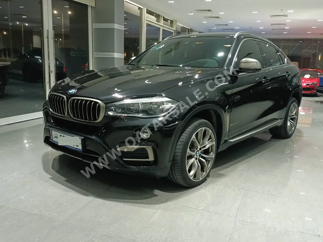 BMW  X-Series  X6  2018  Automatic  128,000 Km  8 Cylinder  Four Wheel Drive (4WD)  SUV  Black