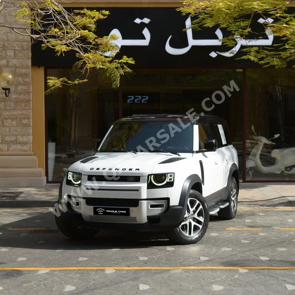 Land Rover  Defender  130  2023  Automatic  47,900 Km  6 Cylinder  Four Wheel Drive (4WD)  SUV  White  With Warranty