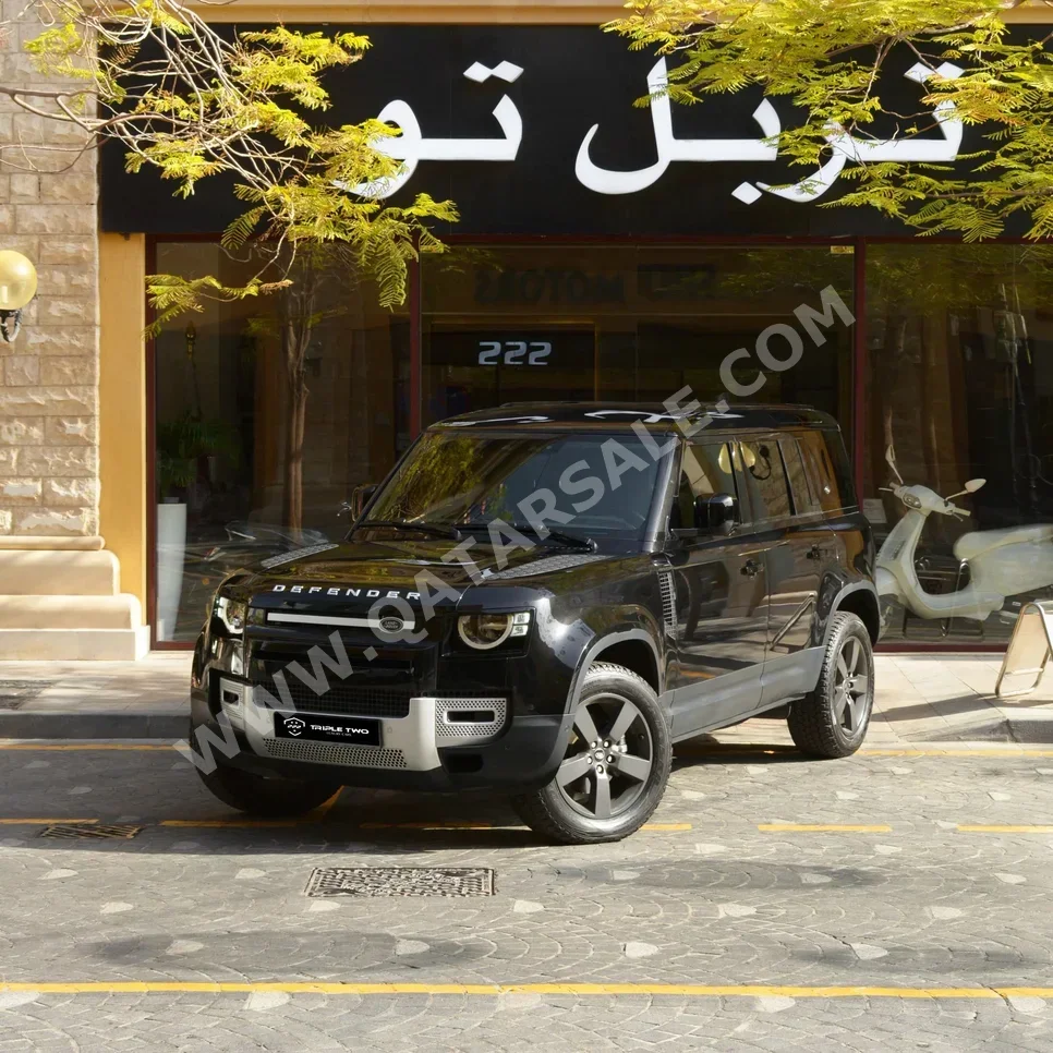 Land Rover  Defender  110 S  2024  Automatic  26,900 Km  4 Cylinder  Four Wheel Drive (4WD)  SUV  Black  With Warranty