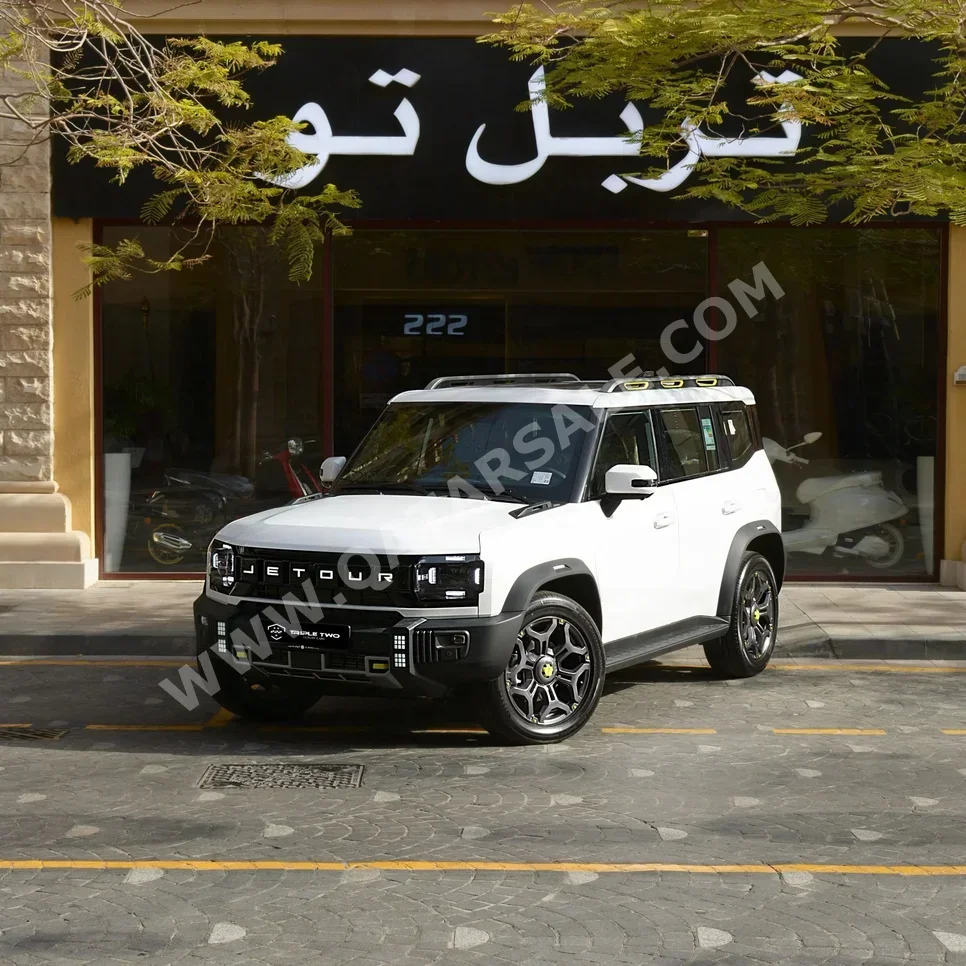 جيتور  تي 2  لكجري بلس  2026  اوتوماتيك  0 كم  4 سلندر  دفع رباعي  اس يو في  أبيض  تحت الضمان