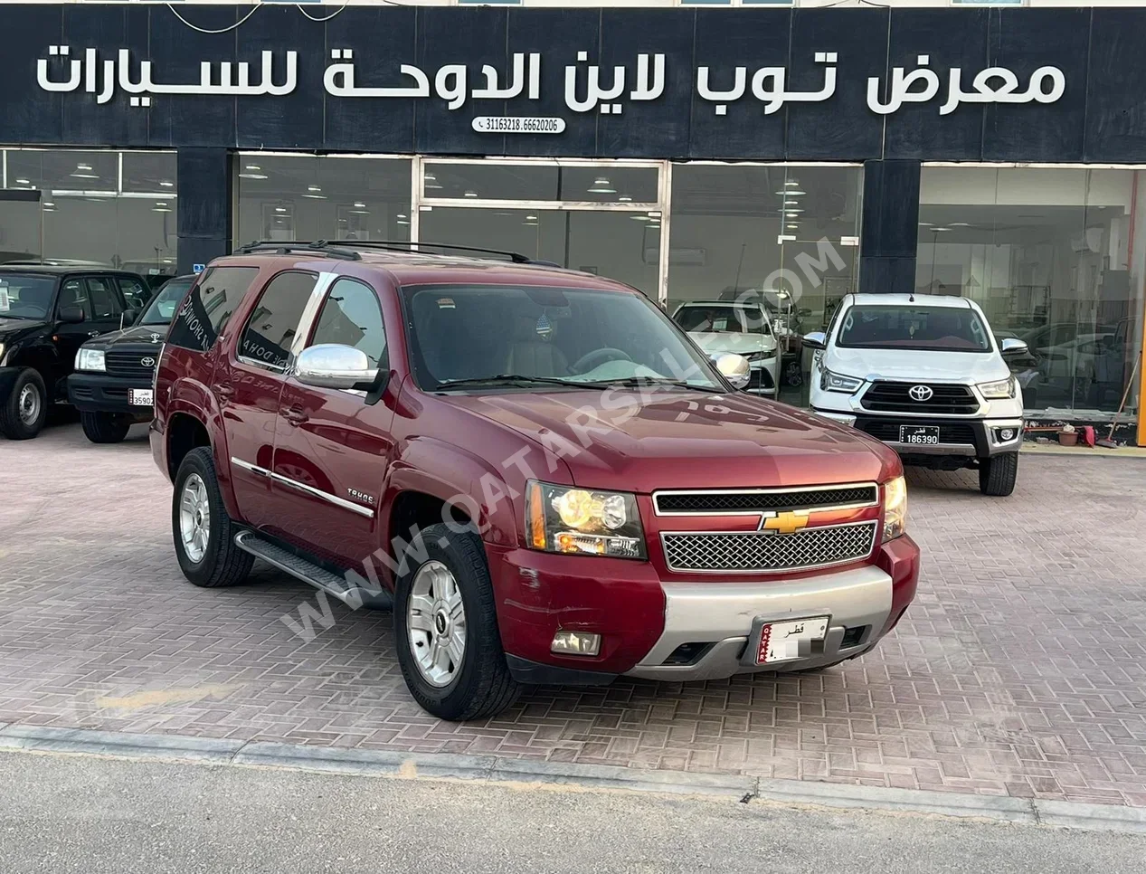 Chevrolet  Tahoe  2011  Automatic  211,000 Km  8 Cylinder  Four Wheel Drive (4WD)  SUV  Maroon