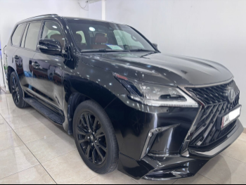 Lexus  LX  570 S Black Edition  2019  Automatic  92,000 Km  8 Cylinder  Four Wheel Drive (4WD)  SUV  Black