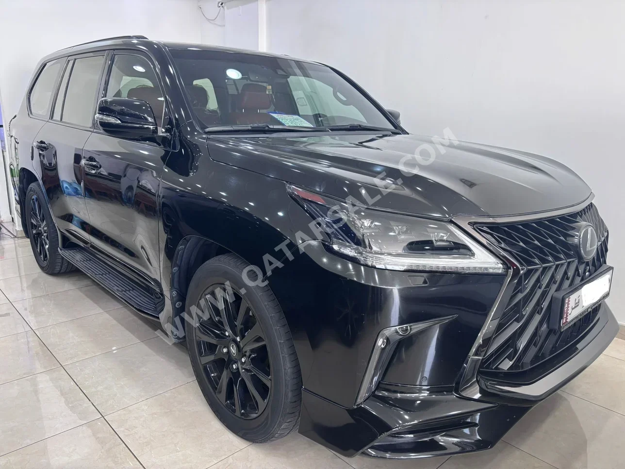 Lexus  LX  570 S Black Edition  2019  Automatic  92,000 Km  8 Cylinder  Four Wheel Drive (4WD)  SUV  Black