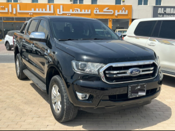 Ford  Ranger  XLT  2022  Manual  75,000 Km  4 Cylinder  Four Wheel Drive (4WD)  Pick Up  Black  With Warranty