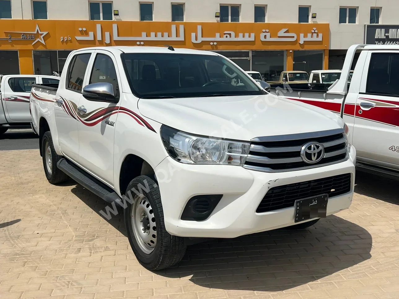 Toyota  Hilux  2021  Manual  198,000 Km  4 Cylinder  Four Wheel Drive (4WD)  Pick Up  White