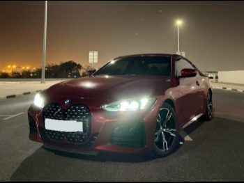 BMW  4-Series  420 I  2025  Automatic  3,057 Km  4 Cylinder  Rear Wheel Drive (RWD)  Coupe / Sport  Red  With Warranty
