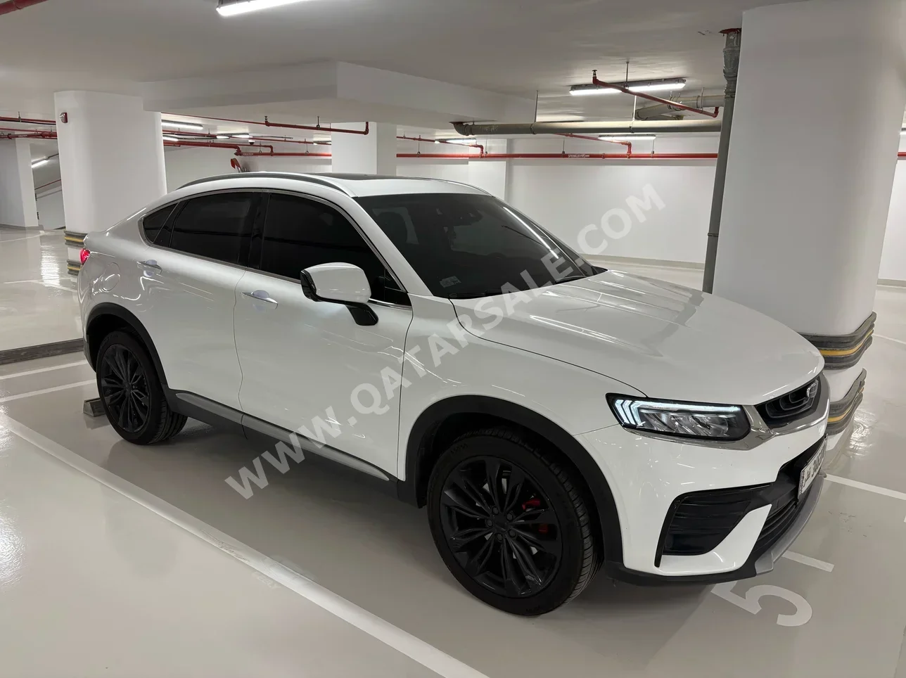 Geely  Tugella  Sport  2022  Automatic  75,000 Km  4 Cylinder  All Wheel Drive (AWD)  SUV  White  With Warranty