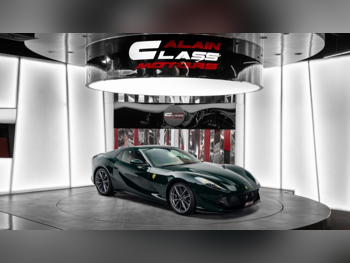 Ferrari  812  GTS  2021  Automatic  575 Km  12 Cylinder  Rear Wheel Drive (RWD)  Convertible  Green  With Warranty