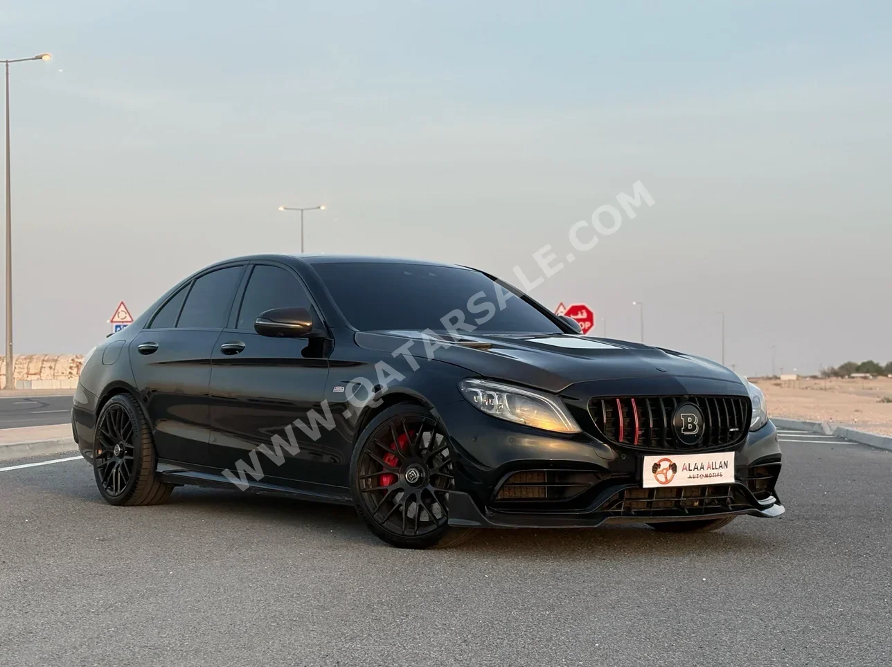 Mercedes-Benz  C-Class  C63 AMG Brabus  2019  8  84,500 Km  8 Cylinder  Rear Wheel Drive (RWD)  Sedan  Black