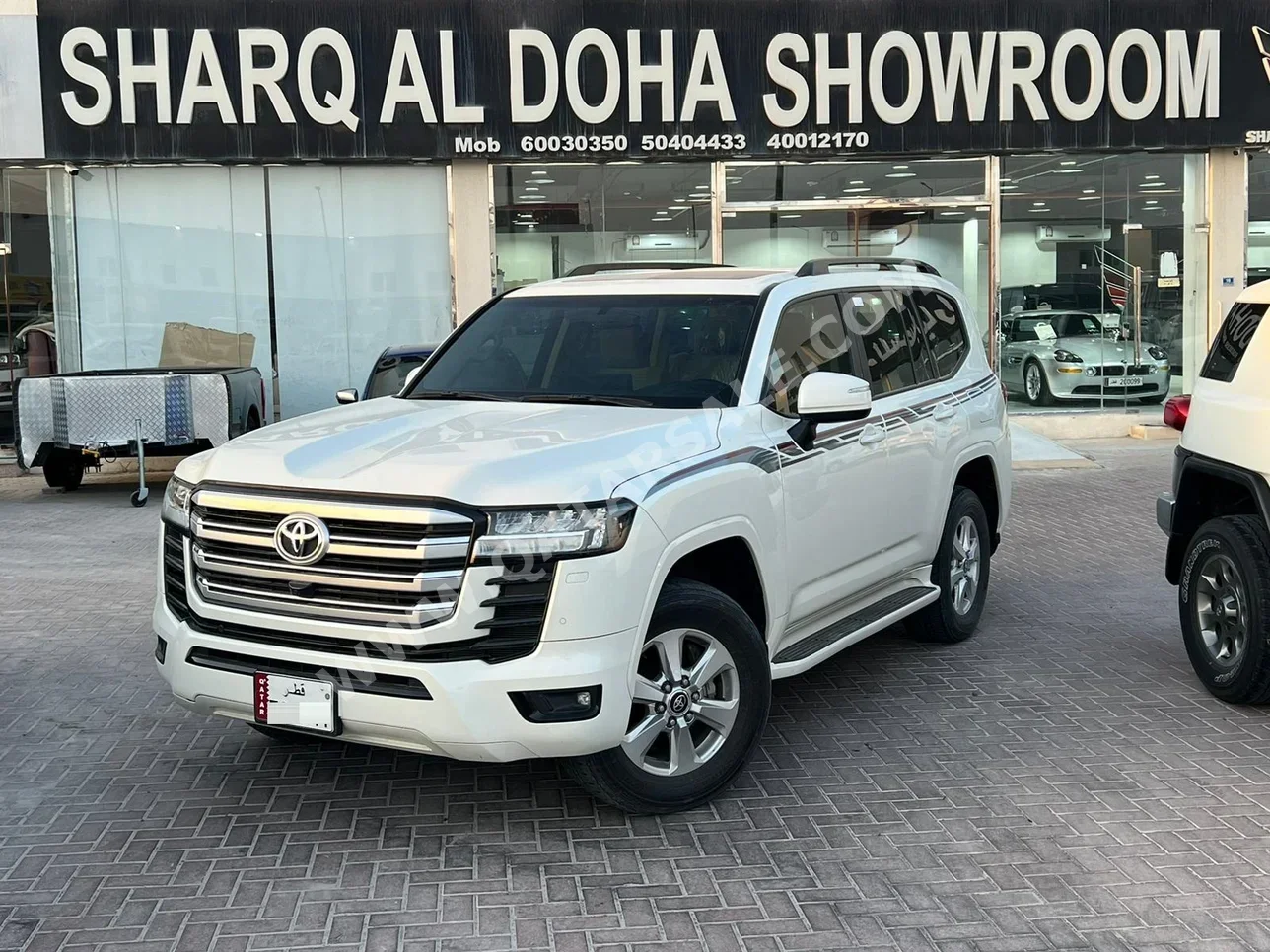 Toyota  Land Cruiser  GXR Twin Turbo  2023  Automatic  73,000 Km  6 Cylinder  Four Wheel Drive (4WD)  SUV  White  With Warranty