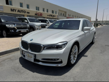 BMW  7-Series  740 Li  2016  Automatic  102,000 Km  6 Cylinder  Rear Wheel Drive (RWD)  Sedan  Silver