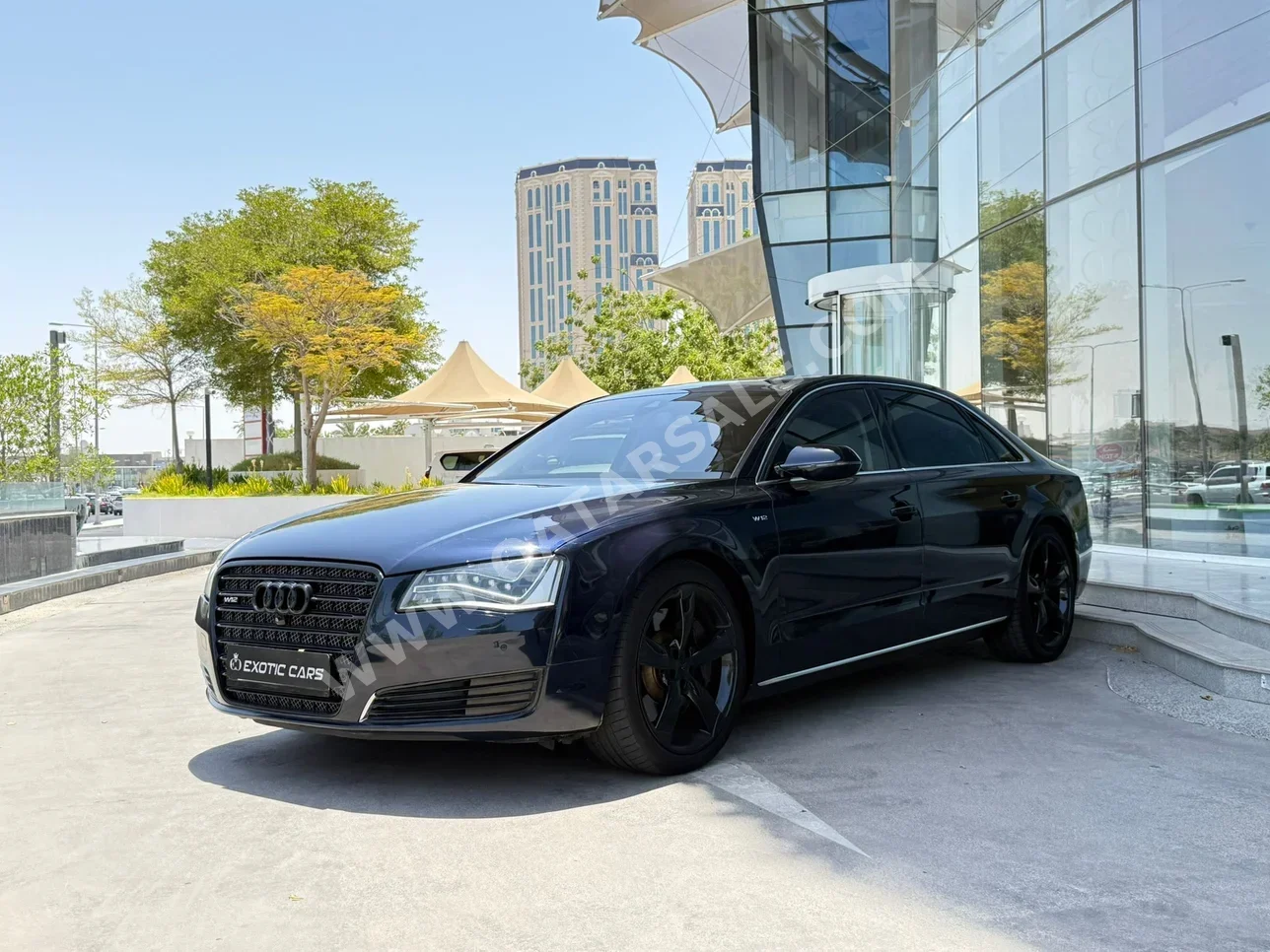 Audi  A8  L  2014  Automatic  96,000 Km  12 Cylinder  All Wheel Drive (AWD)  Sedan  Black