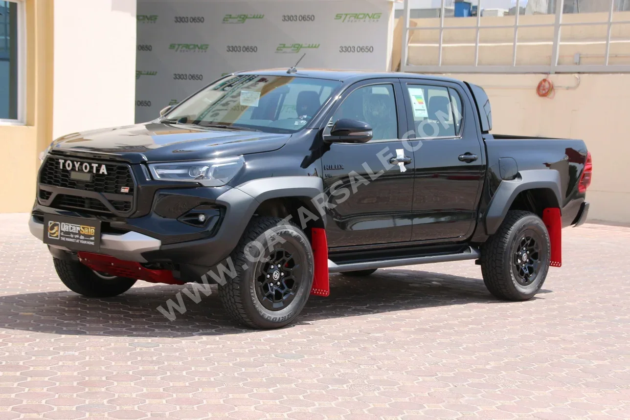 Toyota  Hilux  GR Sport  2025  Automatic  200 Km  6 Cylinder  Four Wheel Drive (4WD)  Pick Up  Black  With Warranty