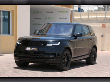Land Rover  Range Rover  Vogue First Edition  2022  Automatic  24,000 Km  8 Cylinder  Four Wheel Drive (4WD)  SUV  Black  With Warranty