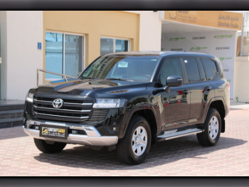 Toyota  Land Cruiser  GX  2025  Automatic  1,700 Km  6 Cylinder  Four Wheel Drive (4WD)  SUV  Black  With Warranty
