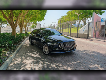 جينيسيس  جي 90  2020  اوتوماتيك  22,000 كم  8 سلندر  دفع كلي مستمر  سيدان  أسود  تحت الضمان