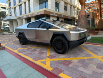 Tesla  Cybertruck  Foundation Series  2024  Automatic  2,500 Km  0 Cylinder  Four Wheel Drive (4WD)  Pick Up  Gold  With Warranty
