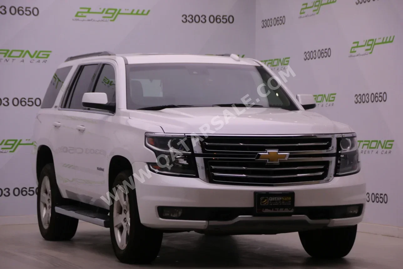 Chevrolet  Tahoe  2016  Automatic  205,000 Km  8 Cylinder  Four Wheel Drive (4WD)  SUV  Pearl