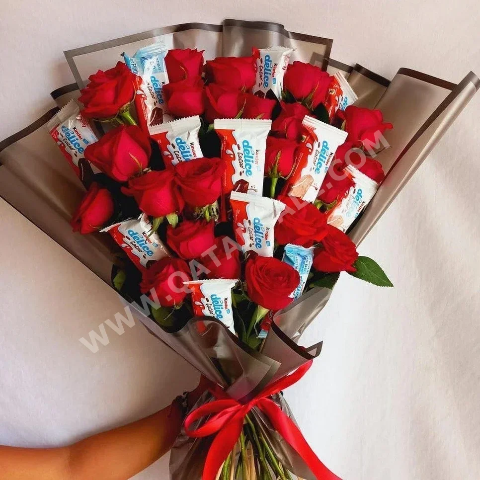 Rose  - Natural  - Red