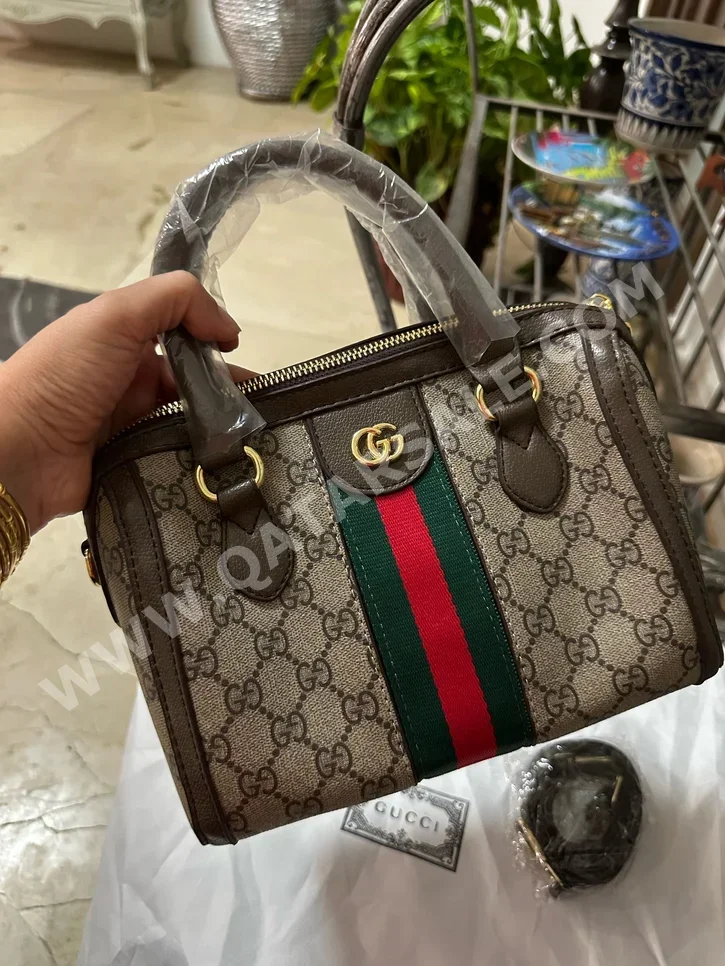 Bags  - Gucci  - Beige  - Cotton Canvas  - For Women