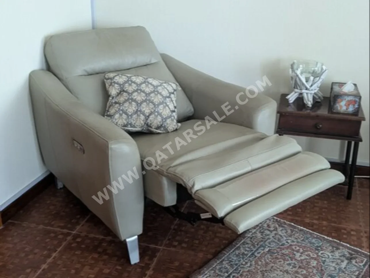 Sofas, Couches & Chairs Armchair  - Faux Leather  - Beige