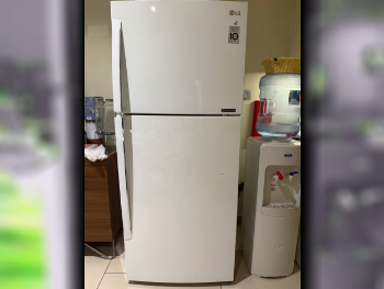 LG  Top Freezer Refrigerator  - White
