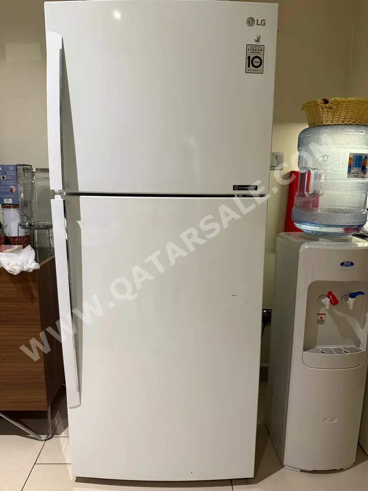 LG  Top Freezer Refrigerator  - White