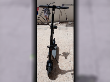 Scooters Electric Scooter  - Black  - Foldable