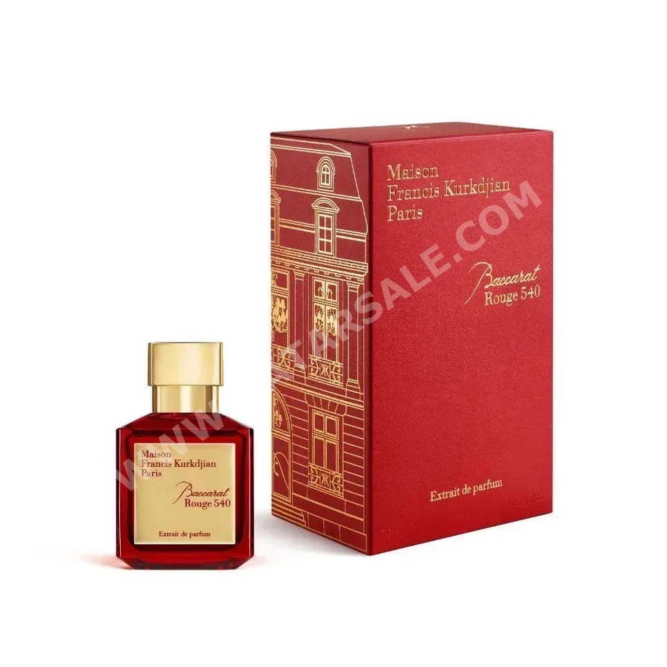 العطور والعناية بالجسم عطور  كلا الجنسين  Maison Francis Baccarat Rouge 540  فرنسا  75 مل
