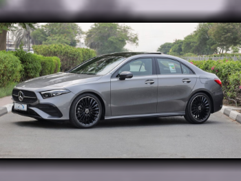 Mercedes-Benz  A-Class  200 AMG  2026  Automatic  10 Km  4 Cylinder  Front Wheel Drive (FWD)  Sedan  Gray  With Warranty