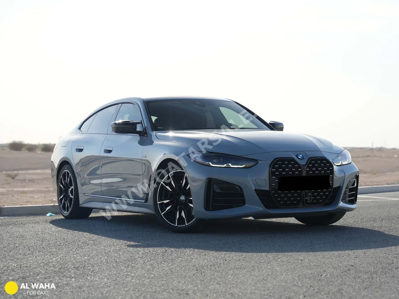 BMW  M-Series  440i  2024  Automatic  13,500 Km  6 Cylinder  Rear Wheel Drive (RWD)  Sedan  Gray  With Warranty