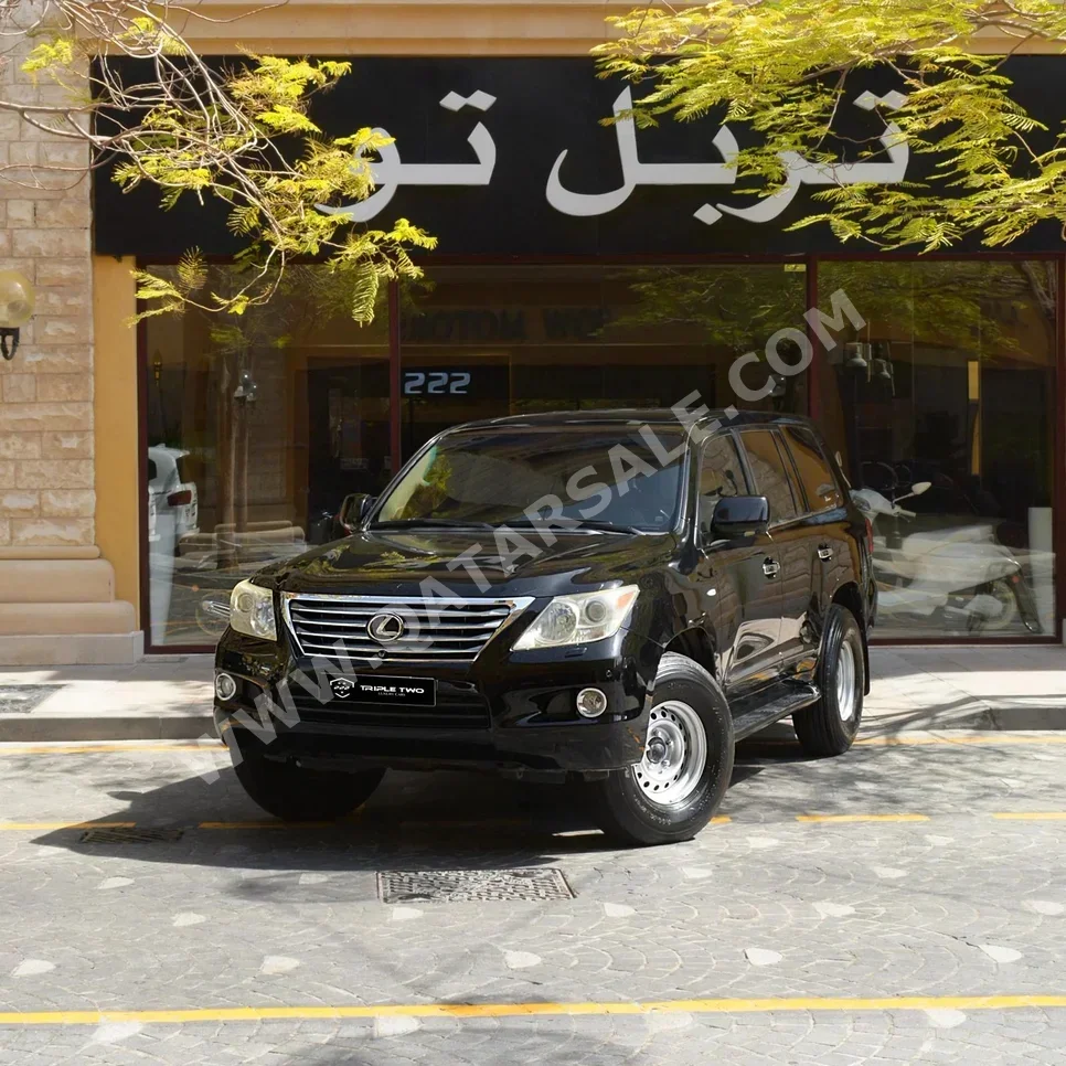 لكزس  ال اكس  570  2008  اوتوماتيك  203,300 كم  8 سلندر  دفع رباعي  اس يو في  أسود