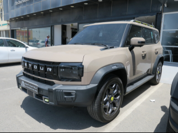 Jetour  T2  2025  Automatic  19,000 Km  4 Cylinder  Four Wheel Drive (4WD)  SUV  Beige  With Warranty