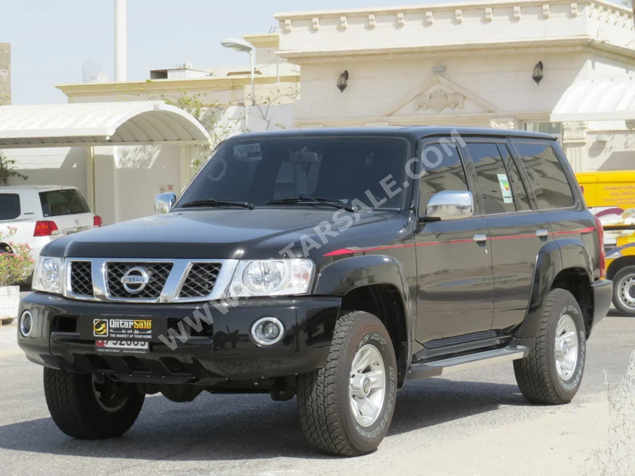نيسان  باترول  سفاري  2024  عادي  18,000 كم  6 سلندر  دفع رباعي  اس يو في  أسود  تحت الضمان