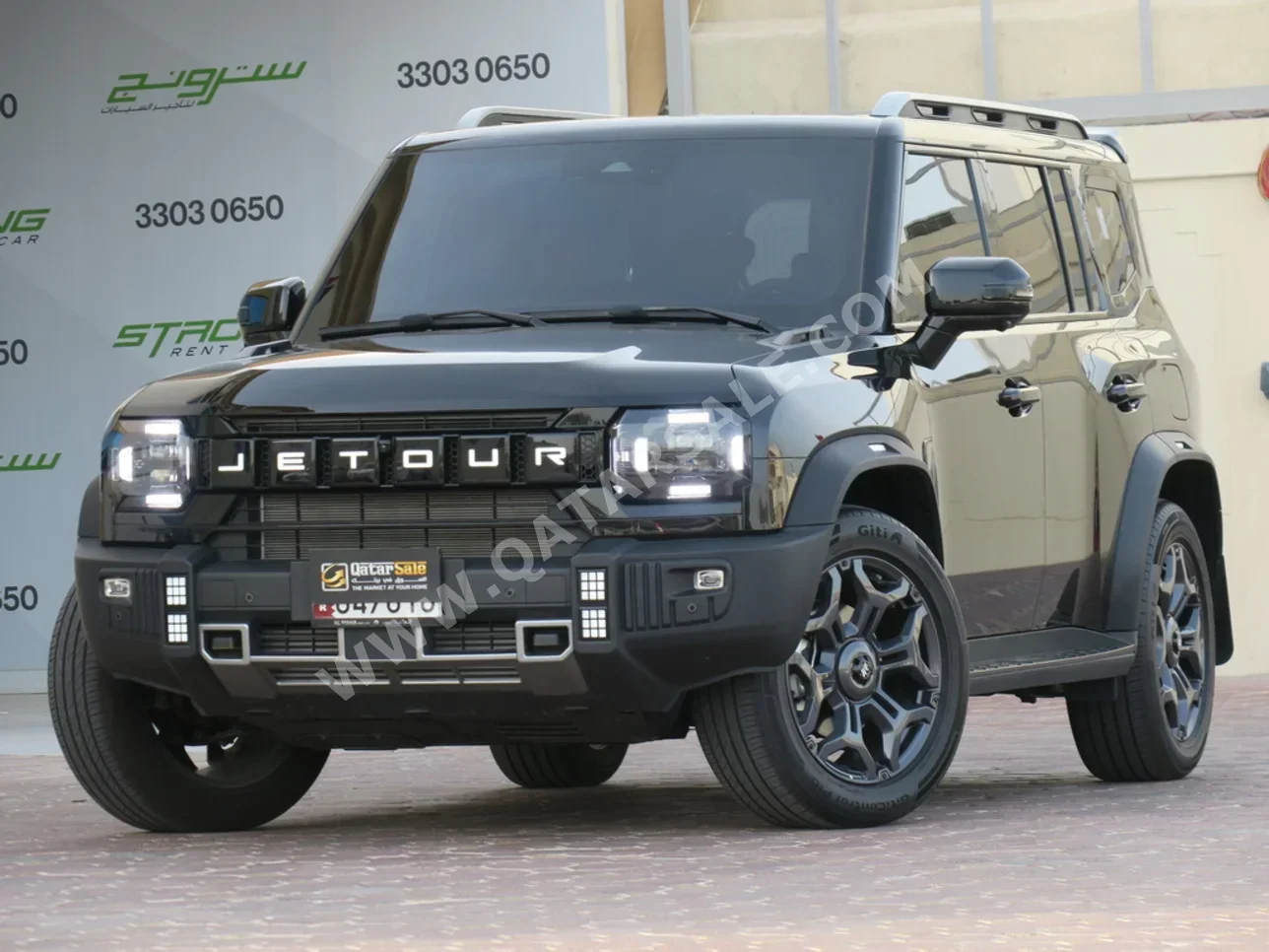 Jetour  T2  Luxury Plus  2025  Automatic  9,000 Km  4 Cylinder  Four Wheel Drive (4WD)  SUV  Black  With Warranty