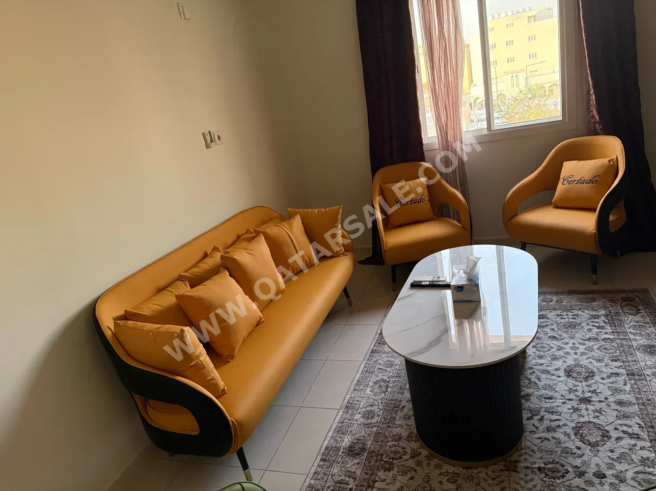 Sofas, Couches & Chairs Sofa Set  - Yellow