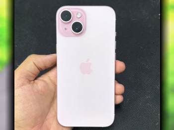 Mobile Phones Apple  - iPhone 15  - Pink  - 128 GB  - Under Warranty