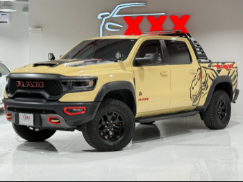 Dodge  Ram  TRX  2023  Automatic  37,000 Km  8 Cylinder  Four Wheel Drive (4WD)  Pick Up  Beige  With Warranty