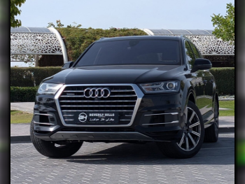Audi  Q7  40 TFSI  2016  Automatic  104,984 Km  4 Cylinder  All Wheel Drive (AWD)  SUV  Black
