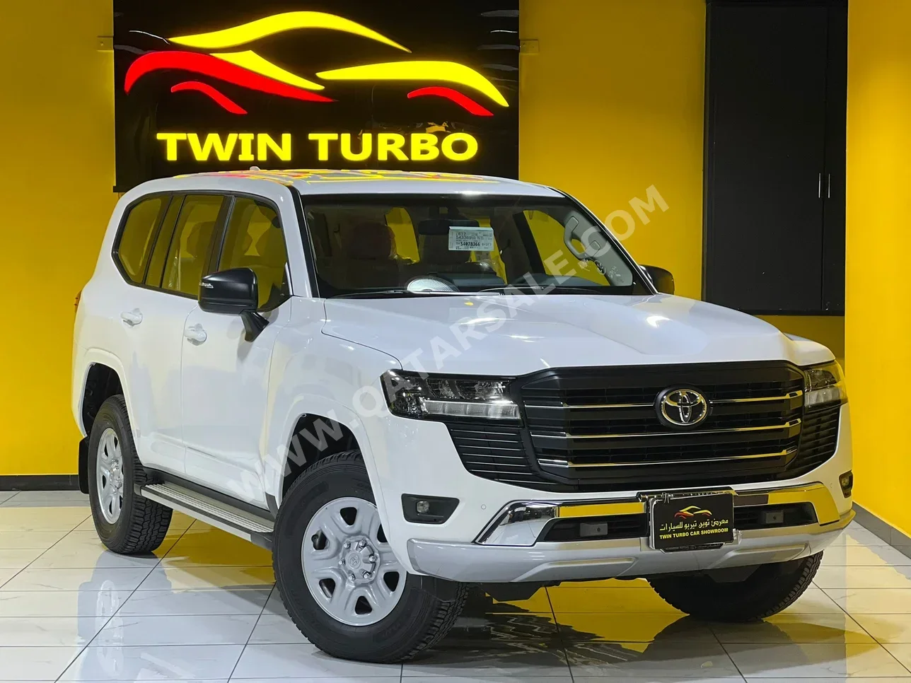 Toyota  Land Cruiser  GX  2025  Automatic  2,000 Km  6 Cylinder  Four Wheel Drive (4WD)  SUV  White  With Warranty