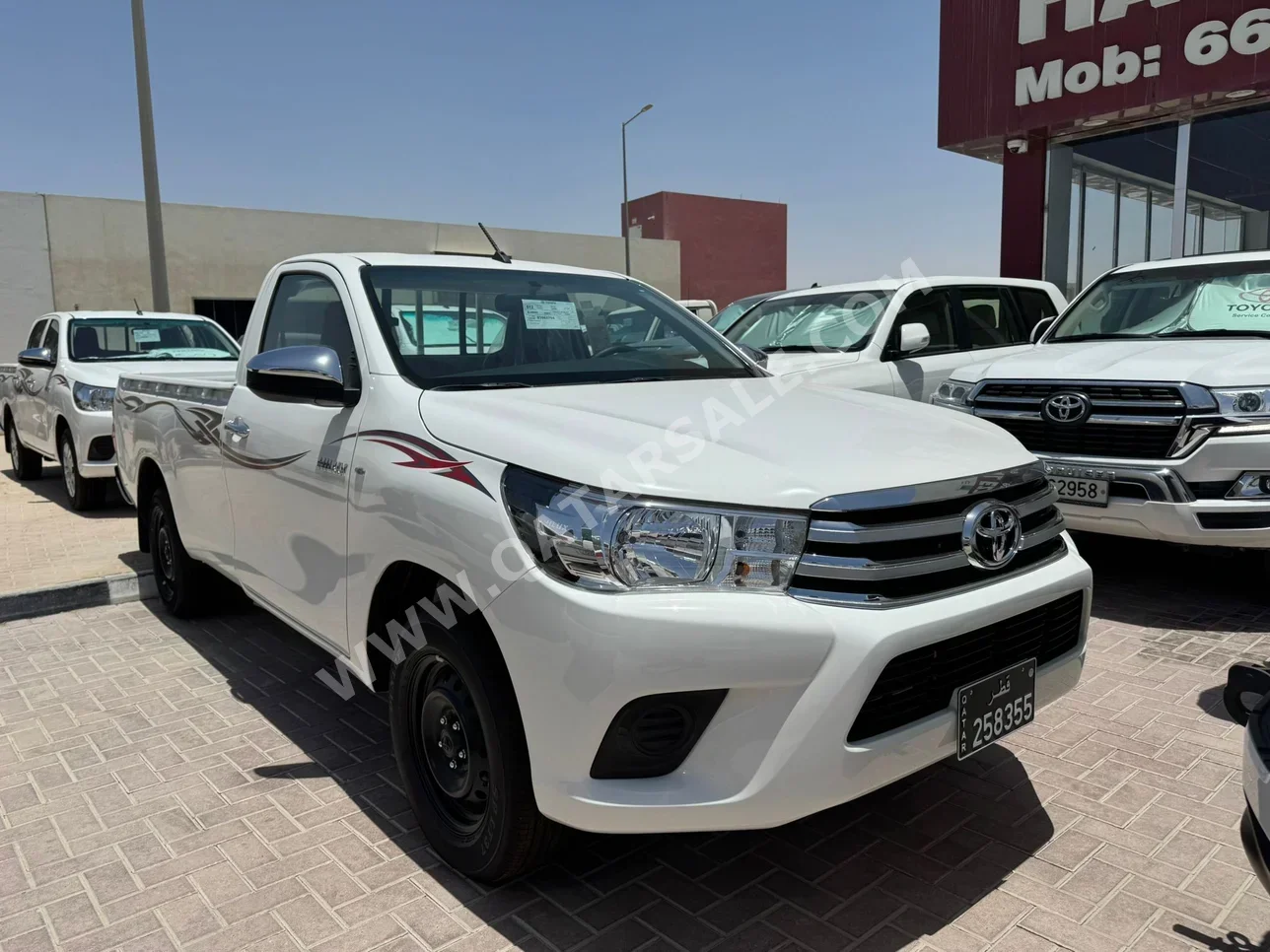 Toyota  Hilux  2025  Manual  0 Km  4 Cylinder  Rear Wheel Drive (RWD)  Pick Up  White  With Warranty