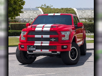 Ford  F  150 Shelby  2017  Automatic  70,250 Km  8 Cylinder  Four Wheel Drive (4WD)  Pick Up  Red